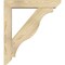Ekena Millwork Funston Slat Rough Sawn Bracket w/ Offset Brace, Douglas Fir, 6"W x 30"D x 34"H BKT0604X30X34FST06RDF - alternate 3